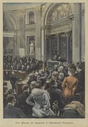 A Reception Session at the Academie Francaise, Paris