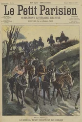 Boer General Christiaan de Wet Eluding British Forces in Orange Free State