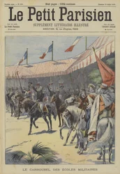 Cavalry Parade of the French Military Academies