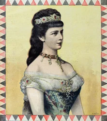 Portrait of Elisabeth of Wittelsbach