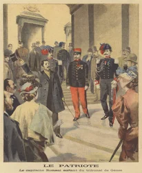 The Patriot. Captain Romani Leaving His Trial in Genoa