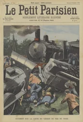 Train Crash on the Chemin du Fer du Nord, France