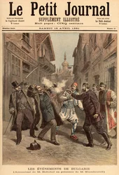 Events in Bulgaria: The Assassination of Mr. Beltchef in the Presence of Stefan Stambolov (1854-95), from 
