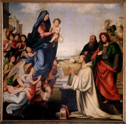 Apparition of the Madonna to St Bernard of Clairvaux