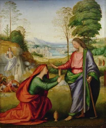Noli Me Tangere - Saint Mary Magdalen Encounters Christ After His Resurrection