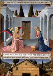 History of the Life of Christ: The Annunciation with the Dove of the Holy Spirit
