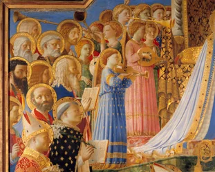 The Coronation of the Virgin (detail)