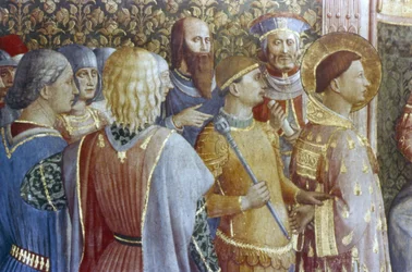 The Condemnation of St Lawrence by the Emperor Valerian