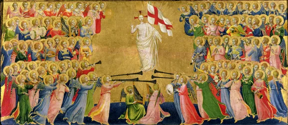 Christ Glorified in the Court of Heaven