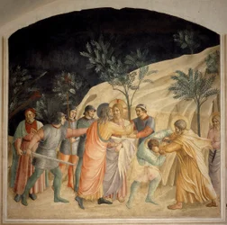 The Kiss of Judas - Fresco by Guido di Pietro