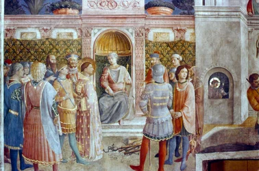 The Judgement of St Laurence, mid 15th century