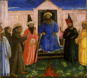 The Trial by Fire of St. Francis before the Sultan