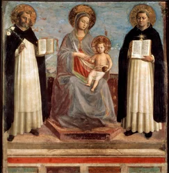 Virgin and Child with Saints Dominicus and Thomas Aquinas