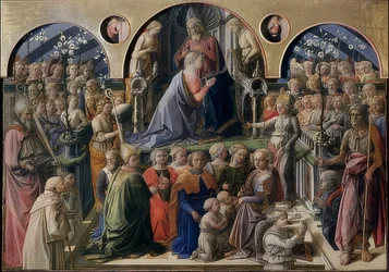 The Coronation of the Virgin. 1441