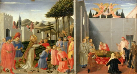Saint Nicholas Frees an Innocent Man Condemned to Death (detail)