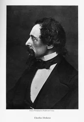 Charles Dickens, English Novelist, c. 1860s