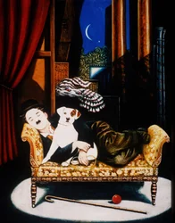Charlie Chaplin and Scraps, 1992