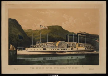 The Hudson River Steamboat St John