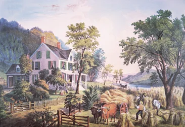 American Farm Scene