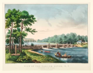 View of the Harlem River, N.Y.