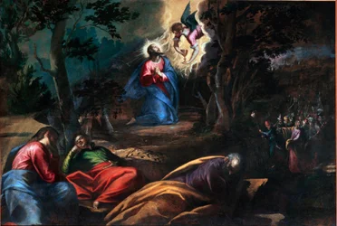 The Prayer in the Garden of Olive Trees (detail)