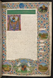 Initial M, with a Portrait of Livy, from Livy