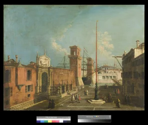 View of Campo and Porta Arsenale
