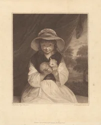Girl with a Kitten