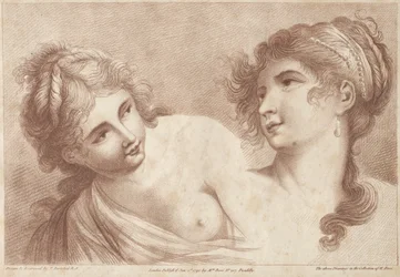 Heads of Two Women