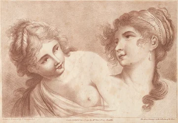 Heads of Two Women