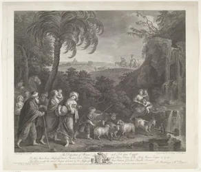 The Departure of Abraham and Lot from Egypt