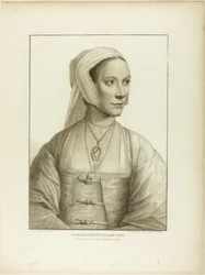 Portrait of a Woman Facing Right