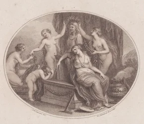 The Graces Crowning the Bust of Raphael, July 28, 1788