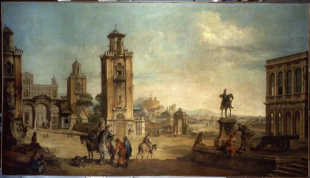 View of a Town