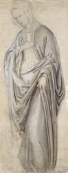 A Drapery Study for a Virgin Annunciate