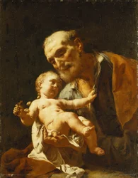 Saint Joseph and the Infant Christ