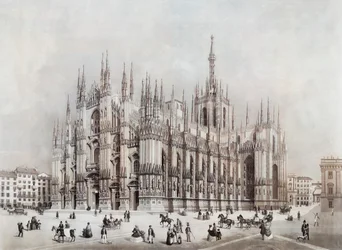 Duomo, or cathedral, Milan, Italy