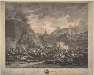 The Siege of the Fortress Ochakov on December 1788