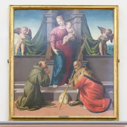 Madonna and Child with Saint Francis and Zenobius