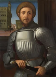 Portrait of a Man in Armour