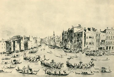 Regatta on the Grand Canal, Venice