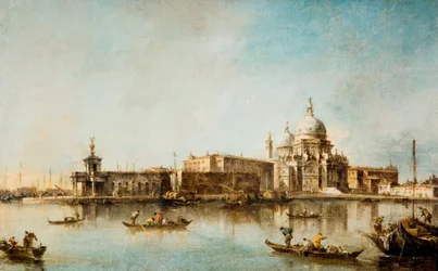 Santa Maria della Salute and the Dogana, Venice, 1760-1790