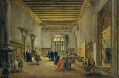 The Antechamber of the Sala del Maggior Consiglio