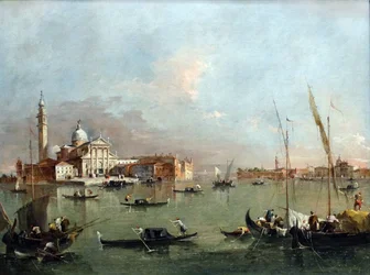 Venice: San Giorgio Maggiore with the Giudecca and the Zitelle