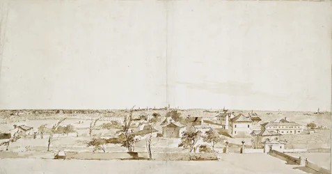View Across the Garden of the Villa Loredan