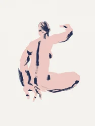 Crouching Nude Figure