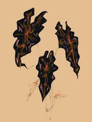 Dark Botanical Leaves