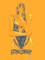 Seductive Woman In Lingerie
