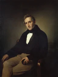 Portrait of the poet Alessandro Manzoni