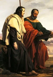 The Apostles Philip and James on Their Way to Their Preaching